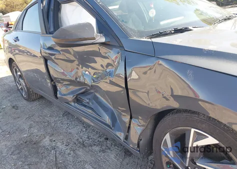 2025 Hyundai Elantra Sel Sport z USA, uszkodzony, nr VIN KMHLM4DG1SU872002